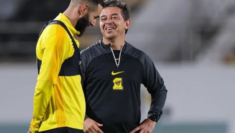 La crítica que recibió Gallardo de Benzema por su paso por Arabia