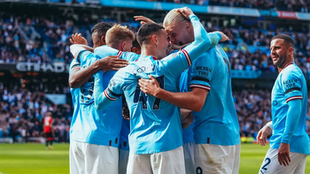 con doble hat-trick, el city goleo al united: el insolito gesto de los hinchas con doble hat-trick, el city goleo al united: el insolito gesto de los hinchas