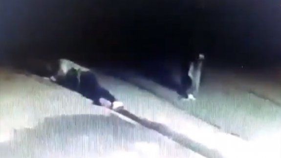 Un video muestra cuando un jubilado mató a un ladrón