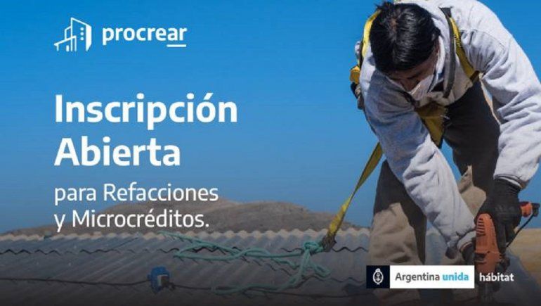 Plan Procrear: líneas de crédito abiertas