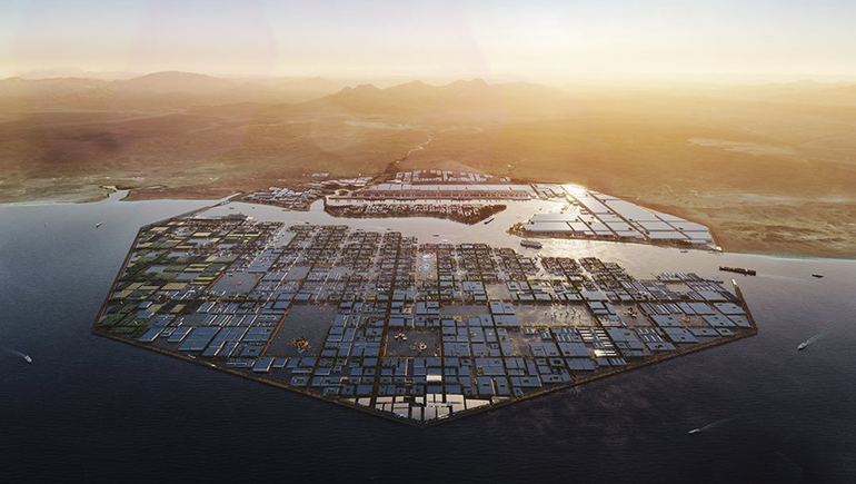 Crean una ciudad flotante de ocho lados y sin contaminación