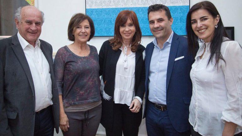 Cristina Kirchner recibió a los candidatos neuquinos al Congreso