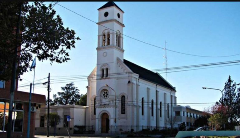 La parroquia María Auxiliadora, en la capital de Chubut. La parroquia María Auxiliadora, en la capital de Chubut.