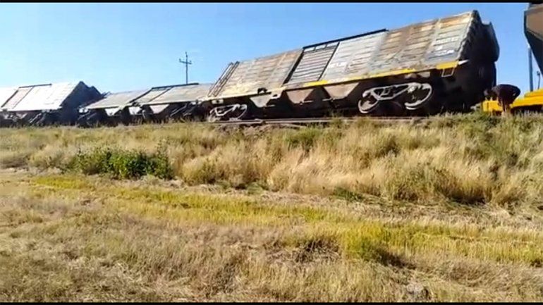 Se descarrilló el tren carguero cerca de Villa Regina
