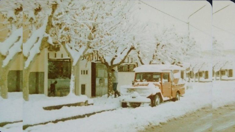 Se cumplen 34 años de la nevada del siglo en Neuquén