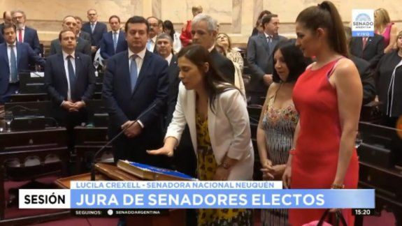 Así fue la jura de los senadores neuquinos
