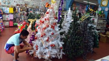 El árbol de navidad se suele desarmar luego el 6 de diciembre. El árbol de navidad se suele desarmar luego el 6 de diciembre.