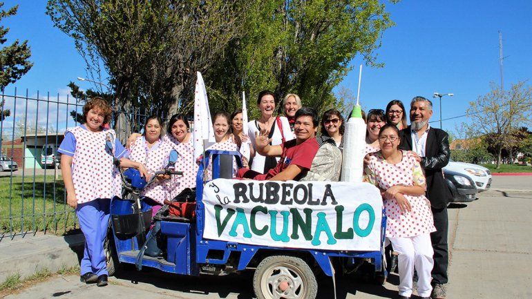 El vacunatorio quedó habilitado para la gente de Senillosa.