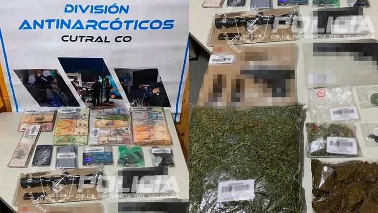 Desbarataron otro kiosco narco: secuestraron droga y más de $1 millón