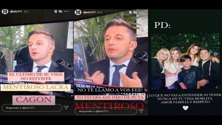 La reacción y desmentida de Dalma y Gianinna tras las acusaciones de Morla