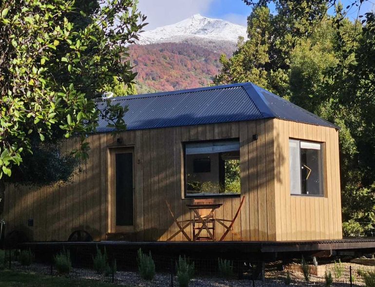 En Meliquina hay un complejo de Tiny House llamado Avataras.