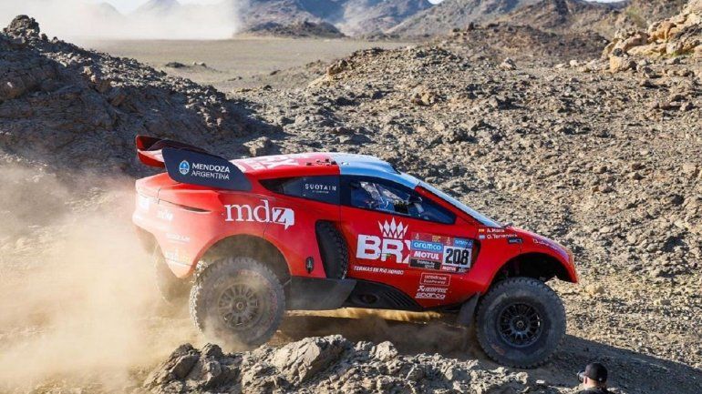 Orly Terranova debutó en el Dakar en 2009.