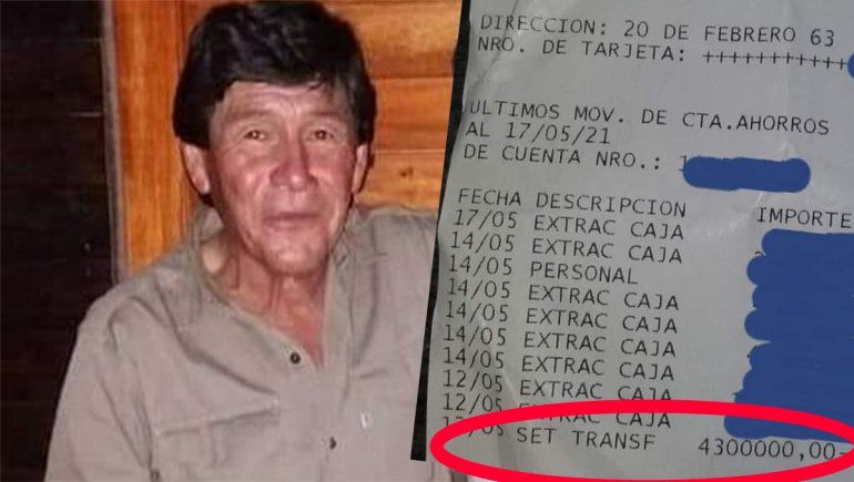 Jubilado fue millonario por un error y devolvió la plata