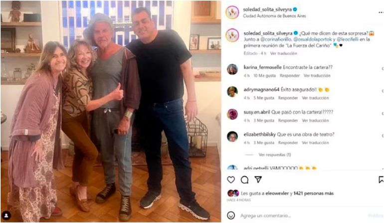 Solita Silveyra y Osvaldo Laport supieron brillar en Amor en custodia, pero también en otras producciones Solita Silveyra y Osvaldo Laport supieron brillar en Amor en custodia, pero también en otras producciones