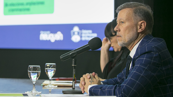 Etcheverry se refirió a los incumplimientos de Nación en materia de obra pública.