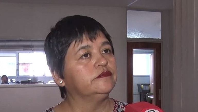 Chubut: Gabriela Huenchual, secretaria general del Sitrajuch. Chubut: Gabriela Huenchual, secretaria general del Sitrajuch.