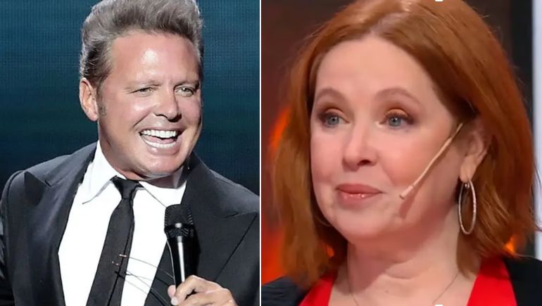 Andrea del Boca publicó una foto junto a Luis Miguel.