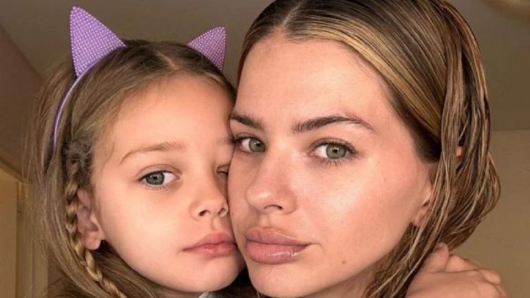 La China Suárez y su hija La China Suárez y su hija