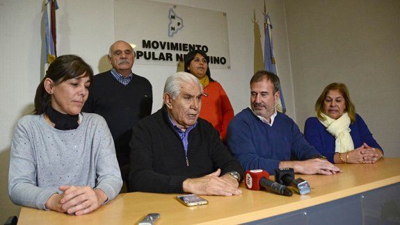 pereyra anuncio la integracion de su sector a la lista azul