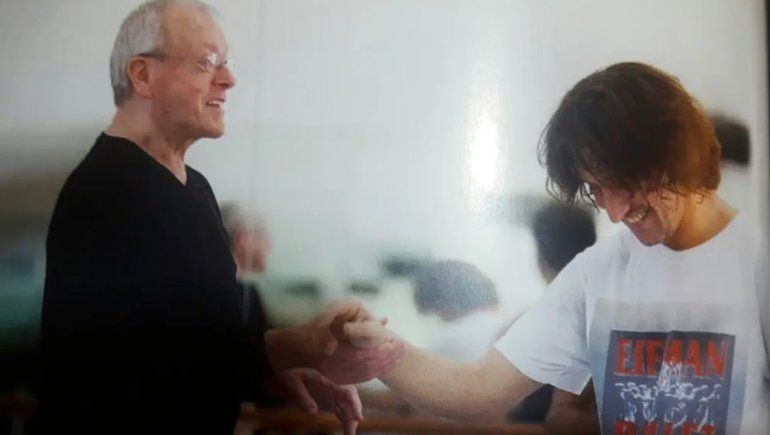 El dolor de Julio Bocca por la muerte de su maestro Willy Burmann