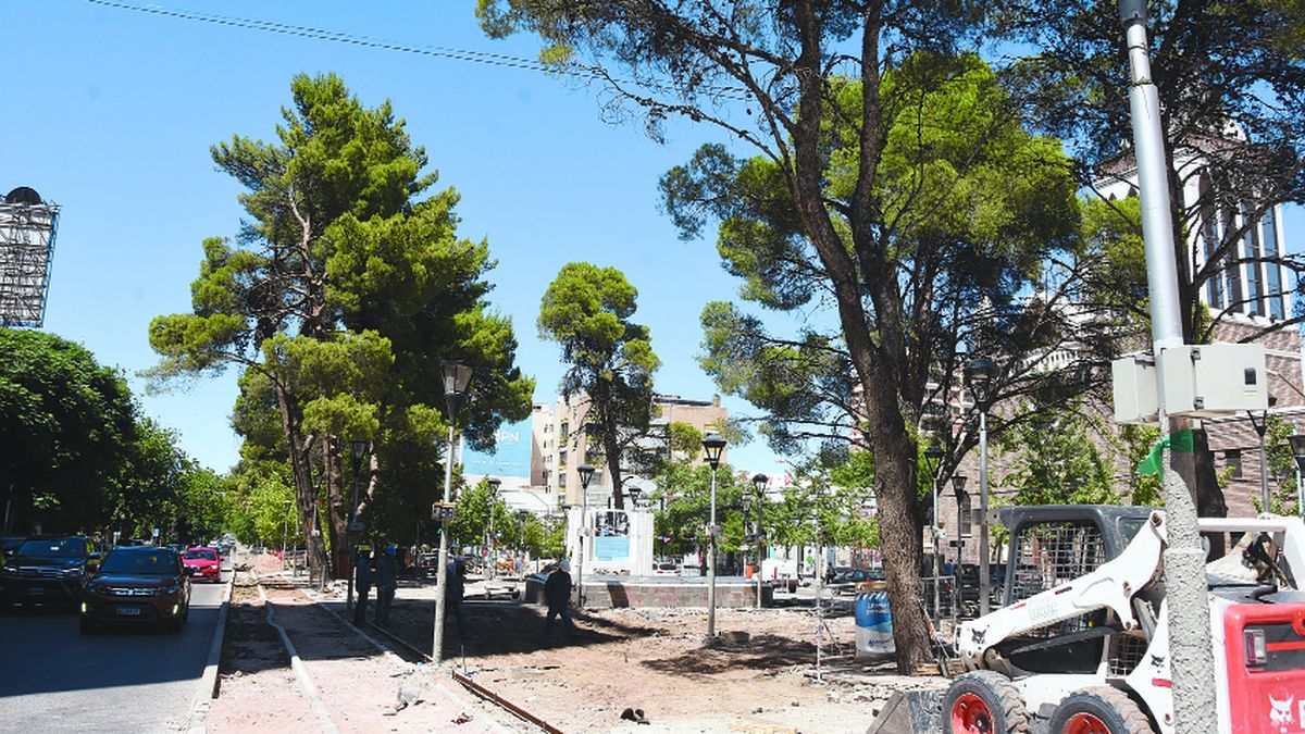 La obra pluvial sobre la Avenida Argentina terminará en dos meses