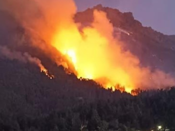 Un voraz incendio causa daños importantes en Chubut Un voraz incendio causa daños importantes en Chubut