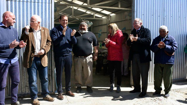 El gobernador Gutiérrez encabezó el acto en el paraje Los Alazanes.&nbsp;