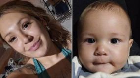 La mujer tiene 27 años y el bebé cuatro meses. | LM Neuquen La mujer tiene 27 años y el bebé cuatro meses.