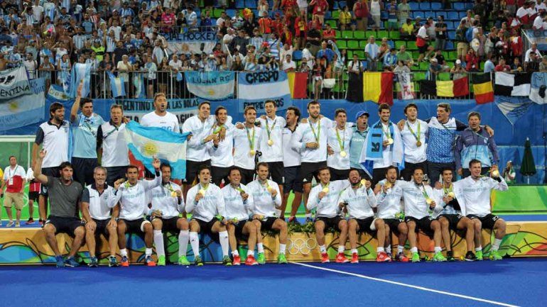 Los Leones le ganaron 4 a 2 a Bélgica en un partido durísimo y ganaron la medalla de oro