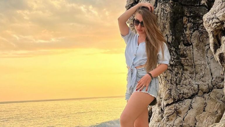 La influencer Inessa Polenko murió tras caer de un acantilado de más de 50 metros.