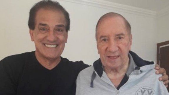 Miguel Ángel Lemme visitó a Bilardo y confesó que le preguntó por Maradona.