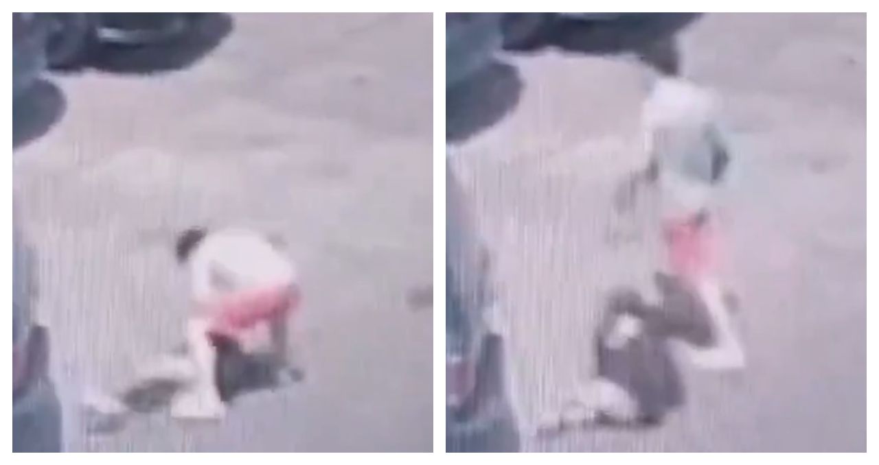 El momento de la agresión de Fofo Márquez contra una mujer, hecho por el que fue condenado por la Justicia de México.