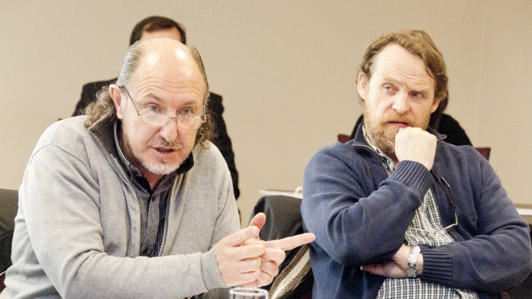 La conducción del gremio estuvo en la Comisión de Educación ayer.