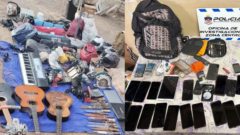 La Policía desbarató una banda de revendedores de artículos robados / Foto Prensa Policía