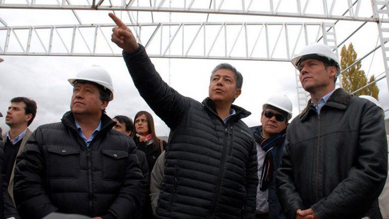 Gutiérrez recorrió distintas obras en Chos Malal