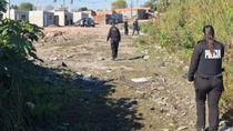 El cuerpo de la mujer fue hallado dentro de una bolsa en un basural. Foto: El Litoral. El cuerpo de la mujer fue hallado dentro de una bolsa en un basural. Foto: El Litoral.