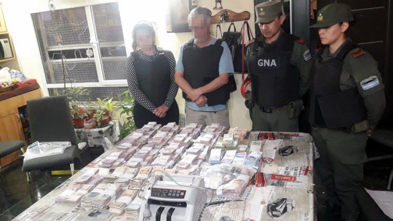 Megaoperativo de Gendarmería en Cutral Co: secuestraron droga, casi dos millones de pesos y hay seis detenidos