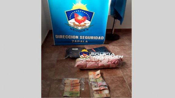 Ladrones robaron $50 mil y cayeron por una manta de bebé