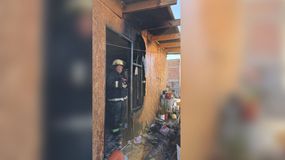 Una joven y su hijo se salvaron de milagro de un incendio en su casa