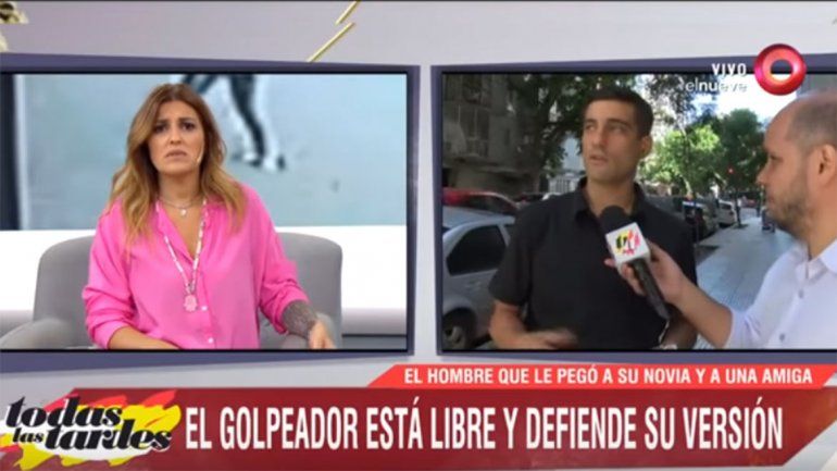 En vivo, Maju Lozano insultó a un golpeador y lo sacó del aire