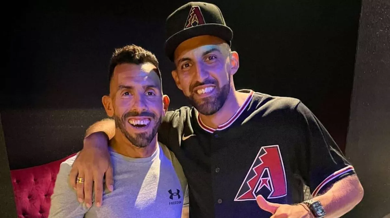 Para vos Riquelme: escandaloso video de Tevez y Wanchope