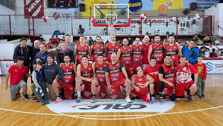 El equipo Rojo del partido amistosos disputado el domingo. 