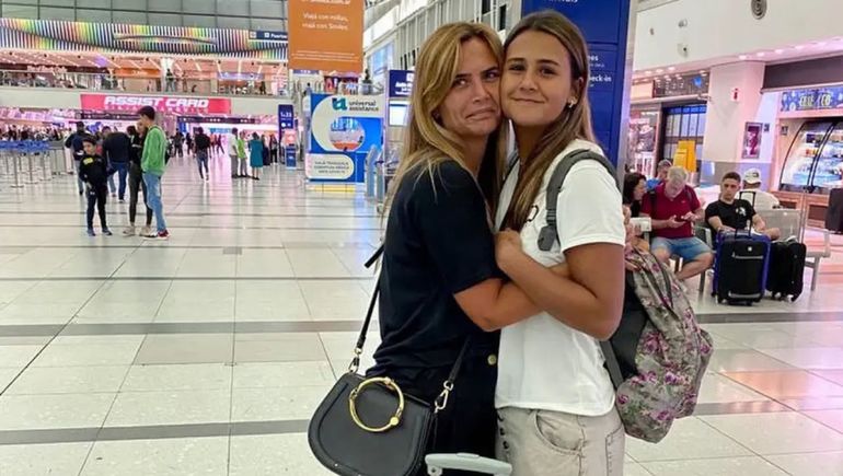Amalia Granata despidió a su hija
