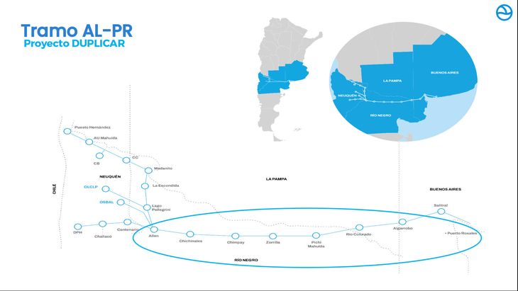 Oleoducto Duplicar Norte: la obra para ampliar la evacuación de crudo de Vaca Muerta