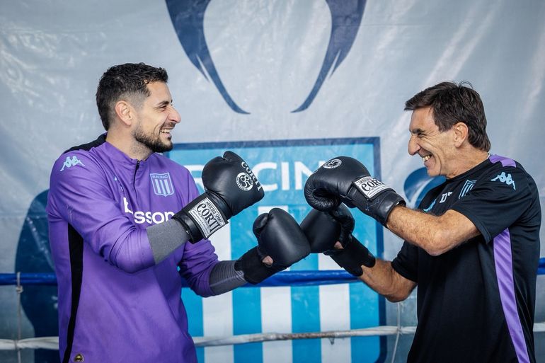 El neuquino Gabriel Arias y Gustavo Costas desmintieron una supuesta pelea con guantes de boxeo