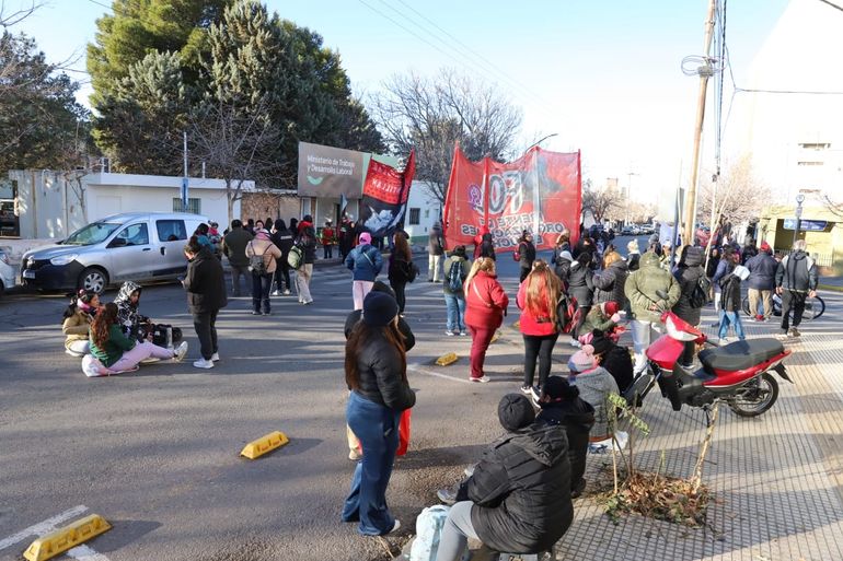 Las organizaciones sociales se movilizaron en Neuquén / Fotos