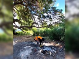 El drama de los incendios ponen en alerta a la zona del Parque Nacional Lanín El drama de los incendios ponen en alerta a la zona del Parque Nacional Lanín