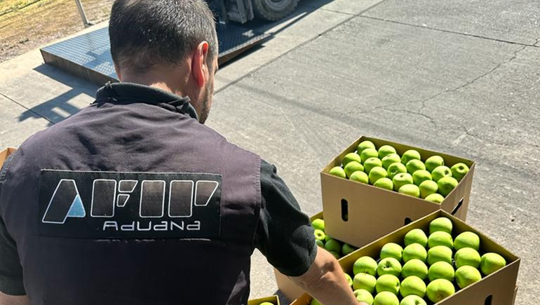 Compraban manzanas en negro y las vendían con una empresa trucha a Bolivia