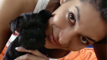 La despedida de Silvina Escudero a su perra Mulata La despedida de Silvina Escudero a su perra Mulata