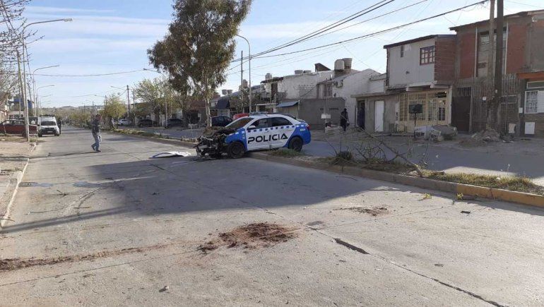 Choque de un patrullero en San Lorenzo: qué dijo la Policía
